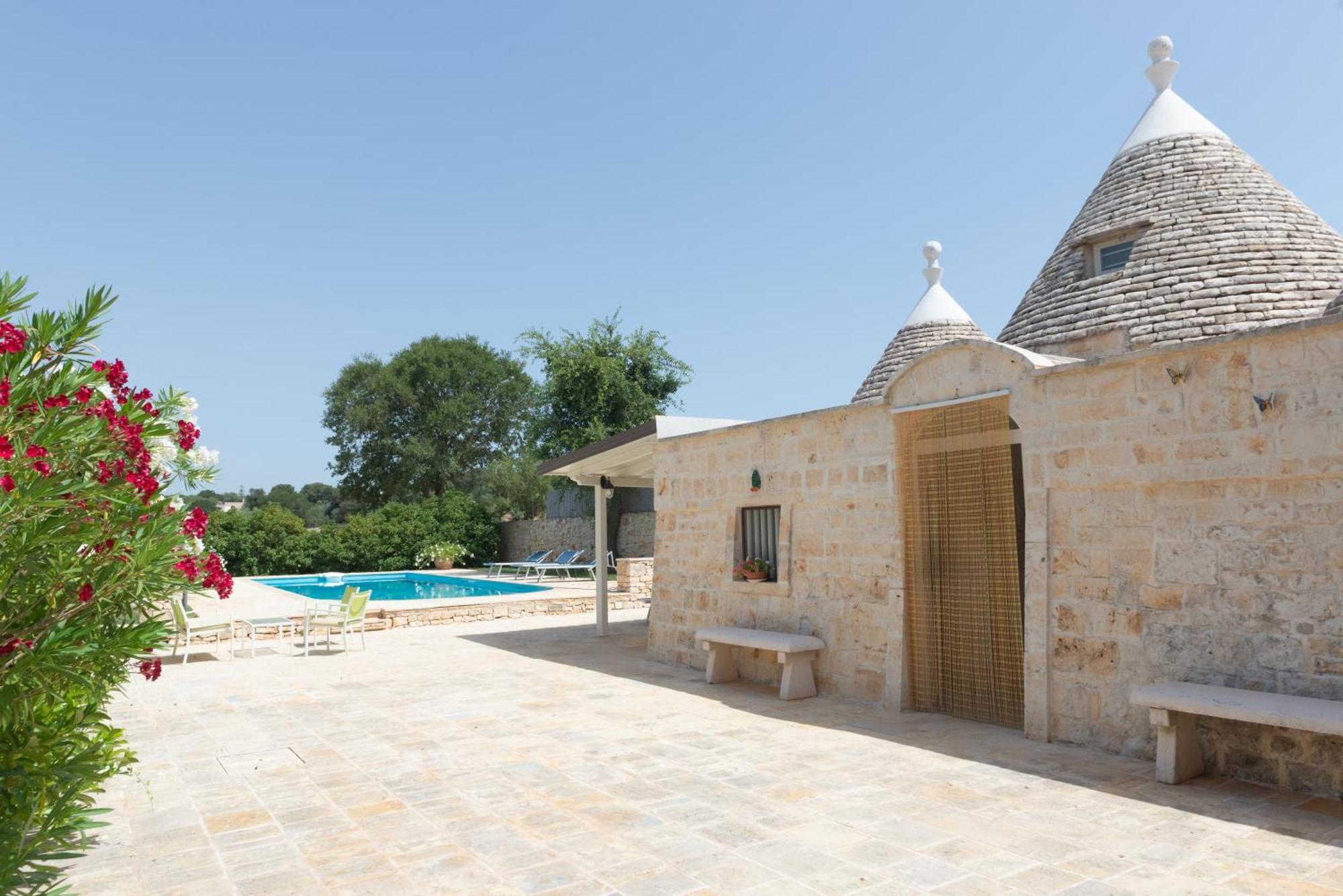Trullo Filippo With Exclusive Pool Villa Cisternino Dış mekan fotoğraf